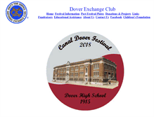 Tablet Screenshot of doverexchangeclub.com